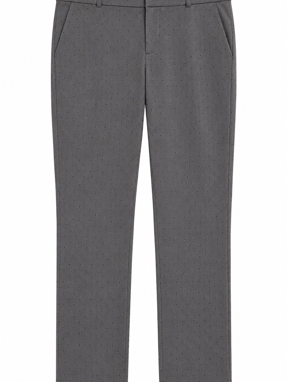 Banana Republic Women's Gray Micro Dot Dress Trousers